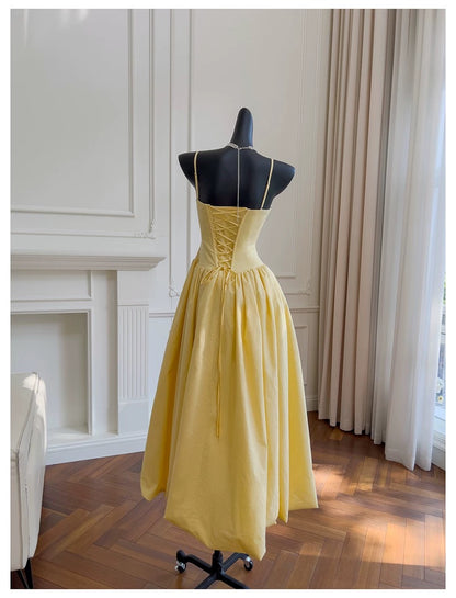 Belle Draped High-Low Gown