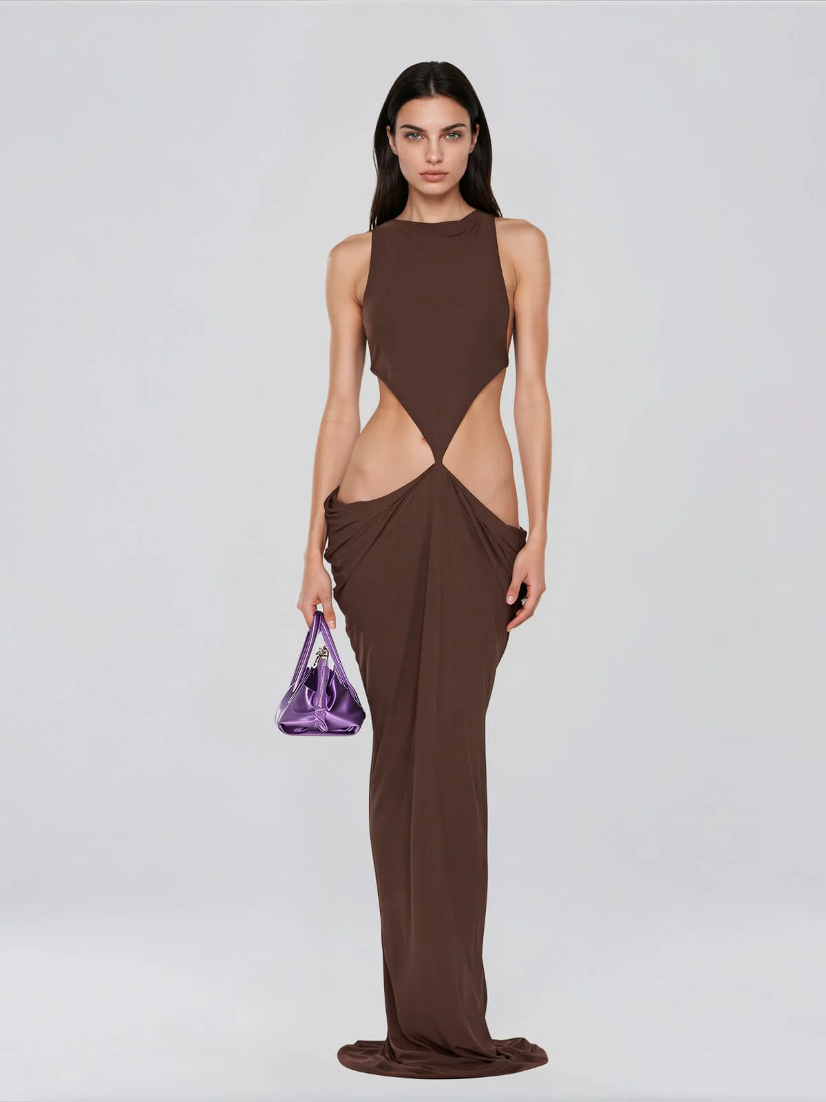 Seraphine Open-Back Gown