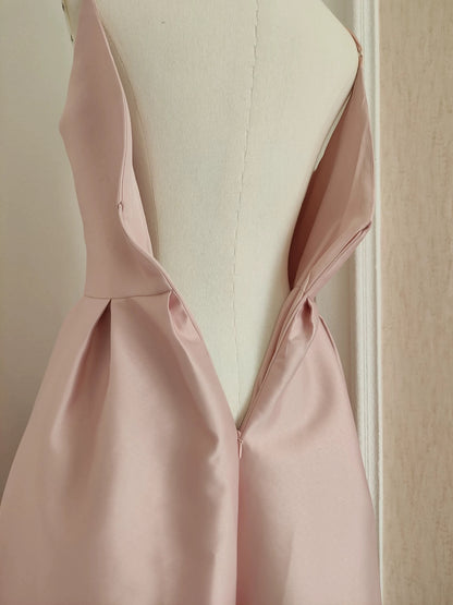 Camille Satin Midi Dress