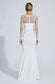 Madisyn lace white maxi dress