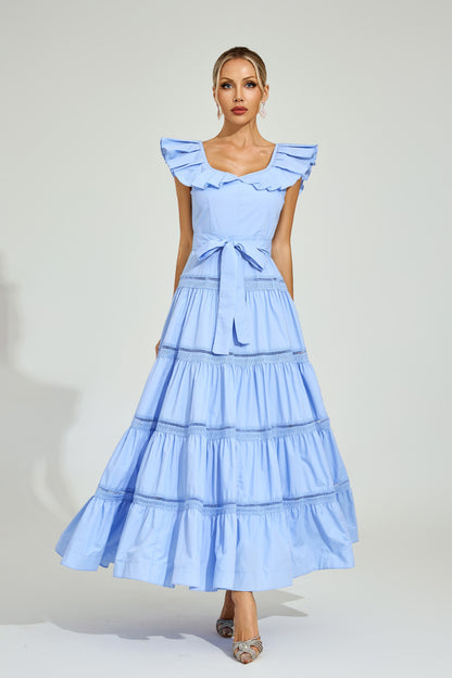 Celeste Ruffle Tier Maxi Dress