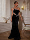 Elissa crystal velvet maxi dress