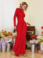 Sia red maxi dress