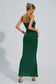 Indie rhinestone maxi dress