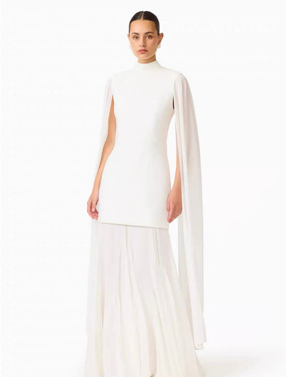 Vesper Cape Sleeve Maxi Dress