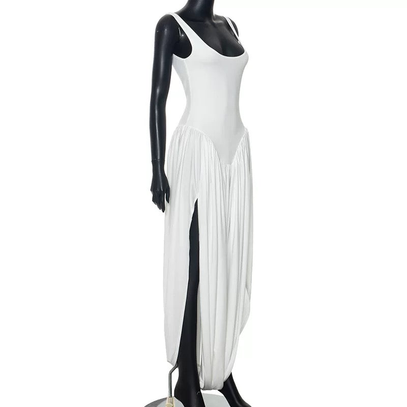 Naya Sculpt Drape Maxi Dress