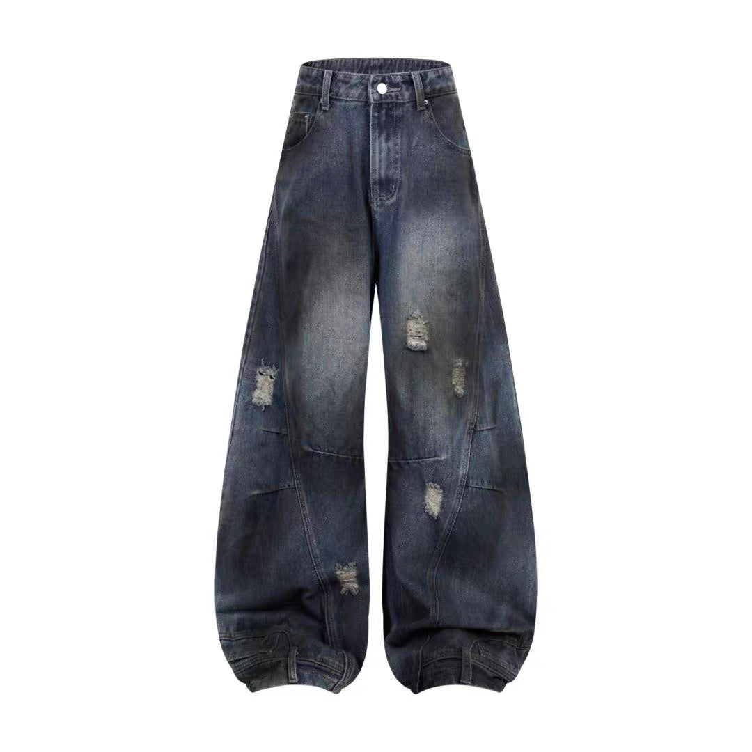 Akari Volume Denim Pants