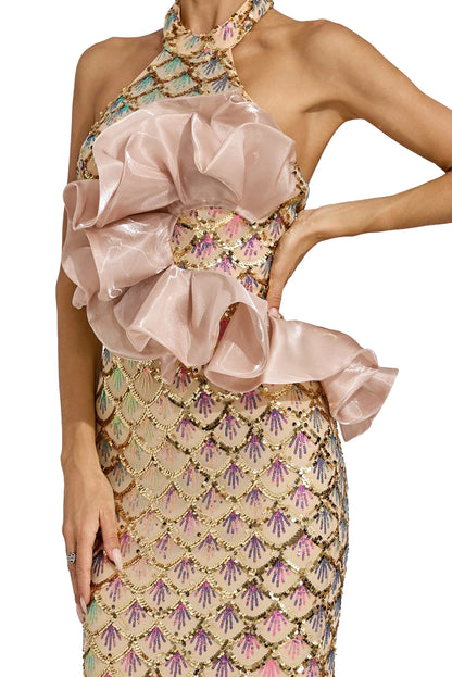 Mariposa sequin Gown