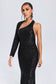 Gina sequin one-shoulder maxi dress (8283437662446)