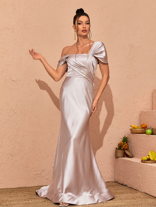 Aerie satin maxi dress (8088748392686)