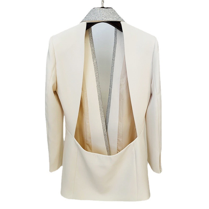 Ada rhinestone blazer (8056966414574)