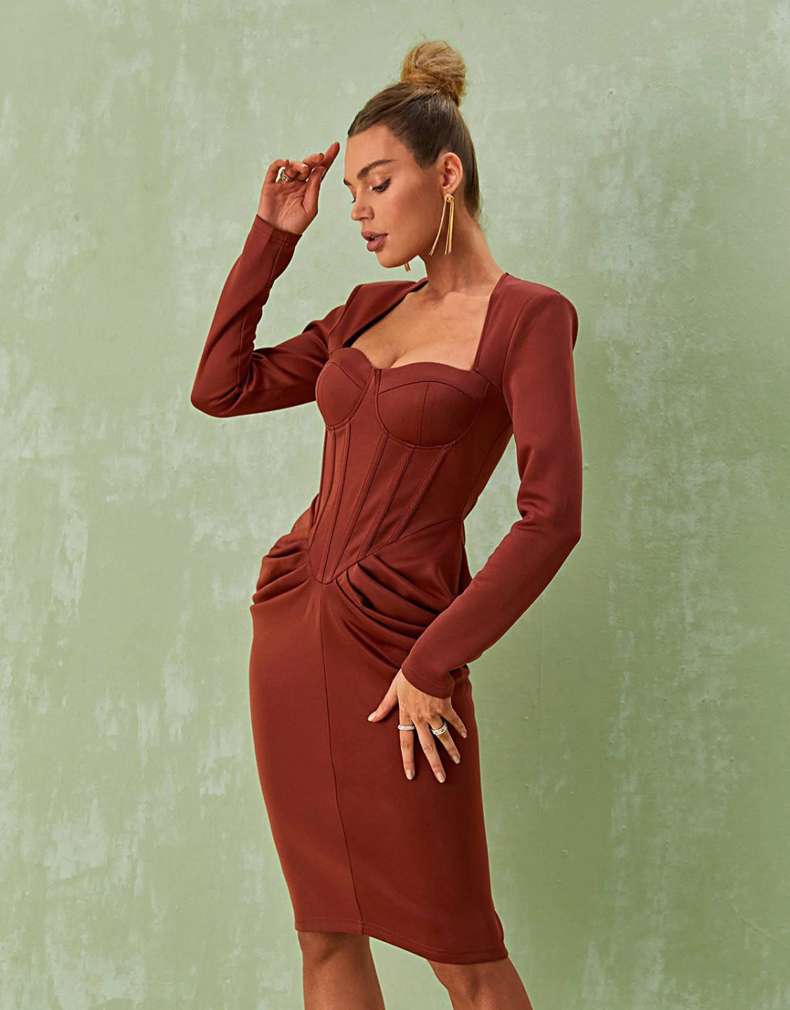 Melanie midi dress (8056226316526)