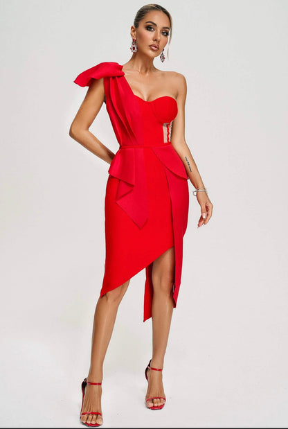 Nelly bandage midi dress (8104645263598)