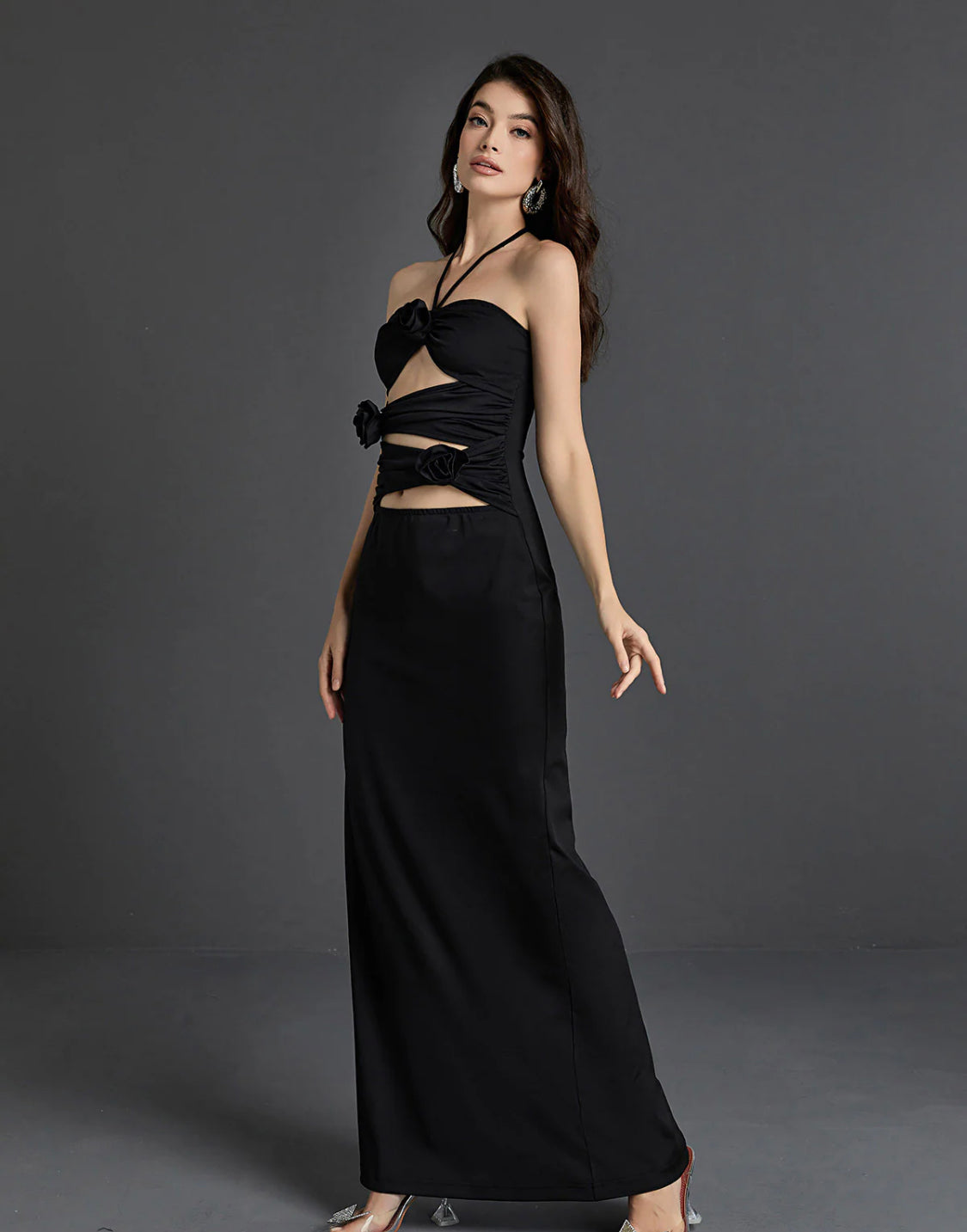 Dina cutout maxi dress (8055962960110)