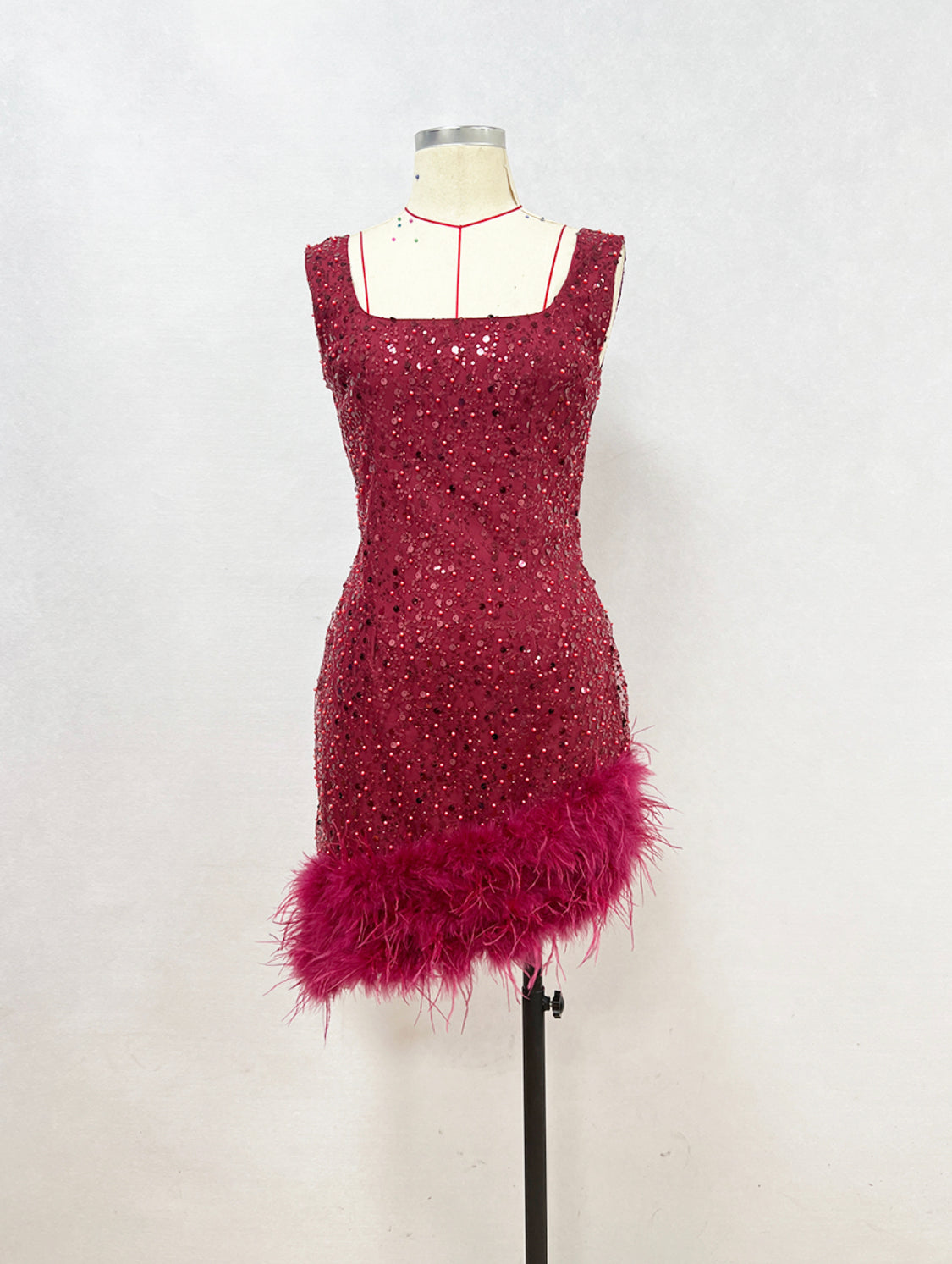 Ayla sequin mini dress (8104155906286)