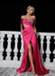 Caroline satin maxi dress (8057935724782)