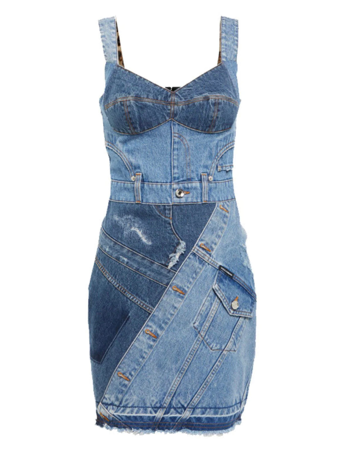 Davila denim mini dress (8056961040622)