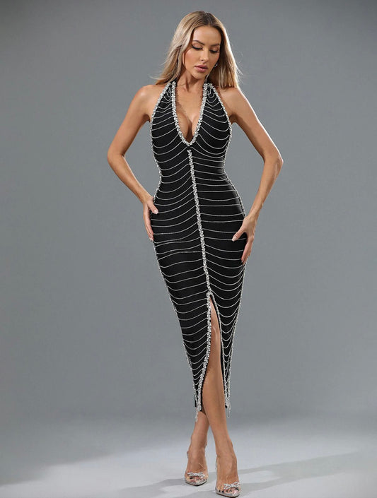 Silvie bandage maxi dress (8057934348526)