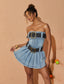 Mika belted mini dress (8075587027182)