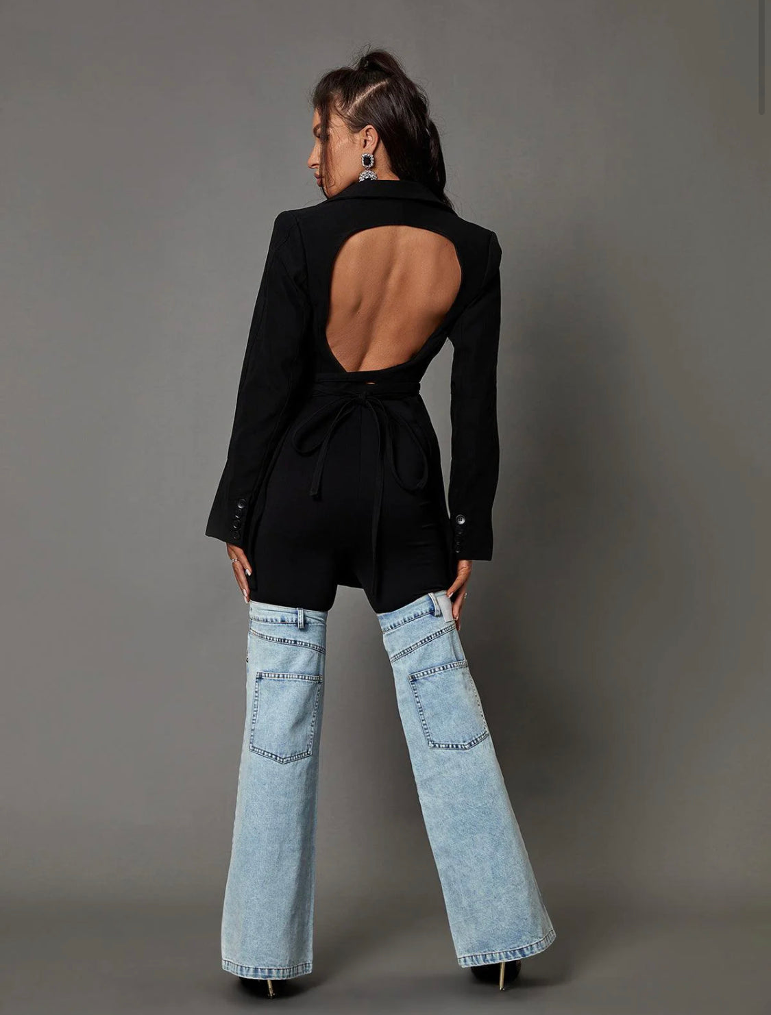 Adela backless blazer (8068334256366)