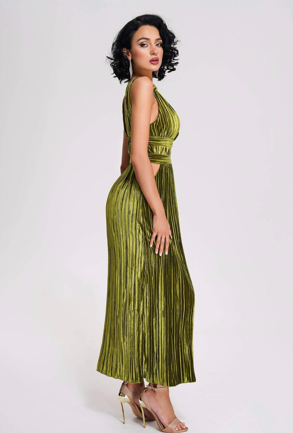 Belle velvet maxi dress (8104643592430)