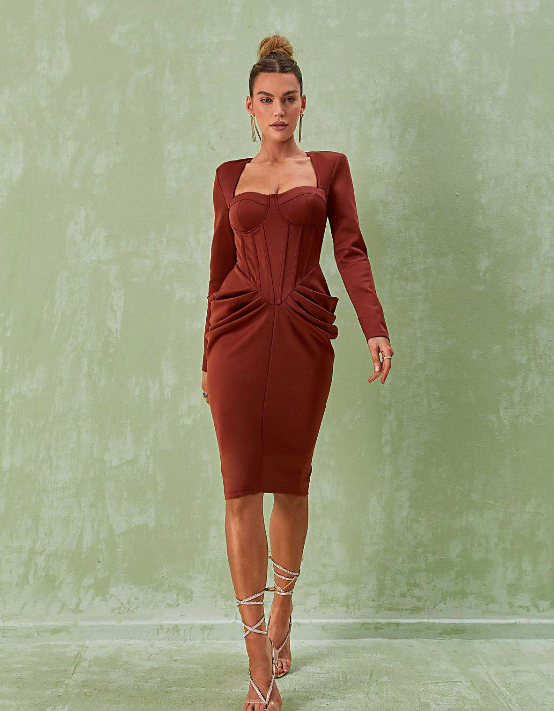 Melanie midi dress (8056226316526)