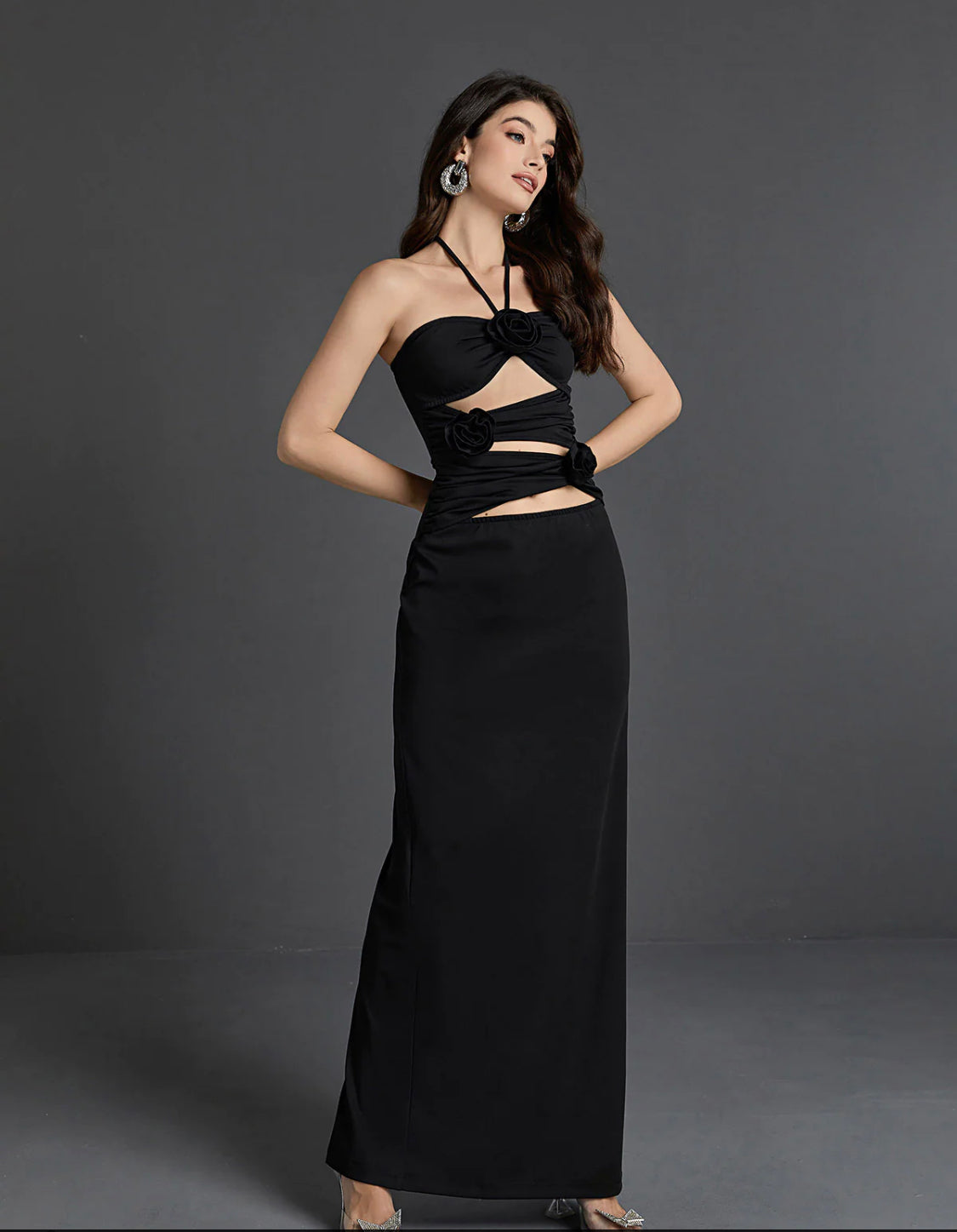 Dina cutout maxi dress (8055962960110)