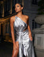 Briana metallic midi dress (8057732825326)