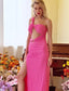 Temi cutout pink maxi dress