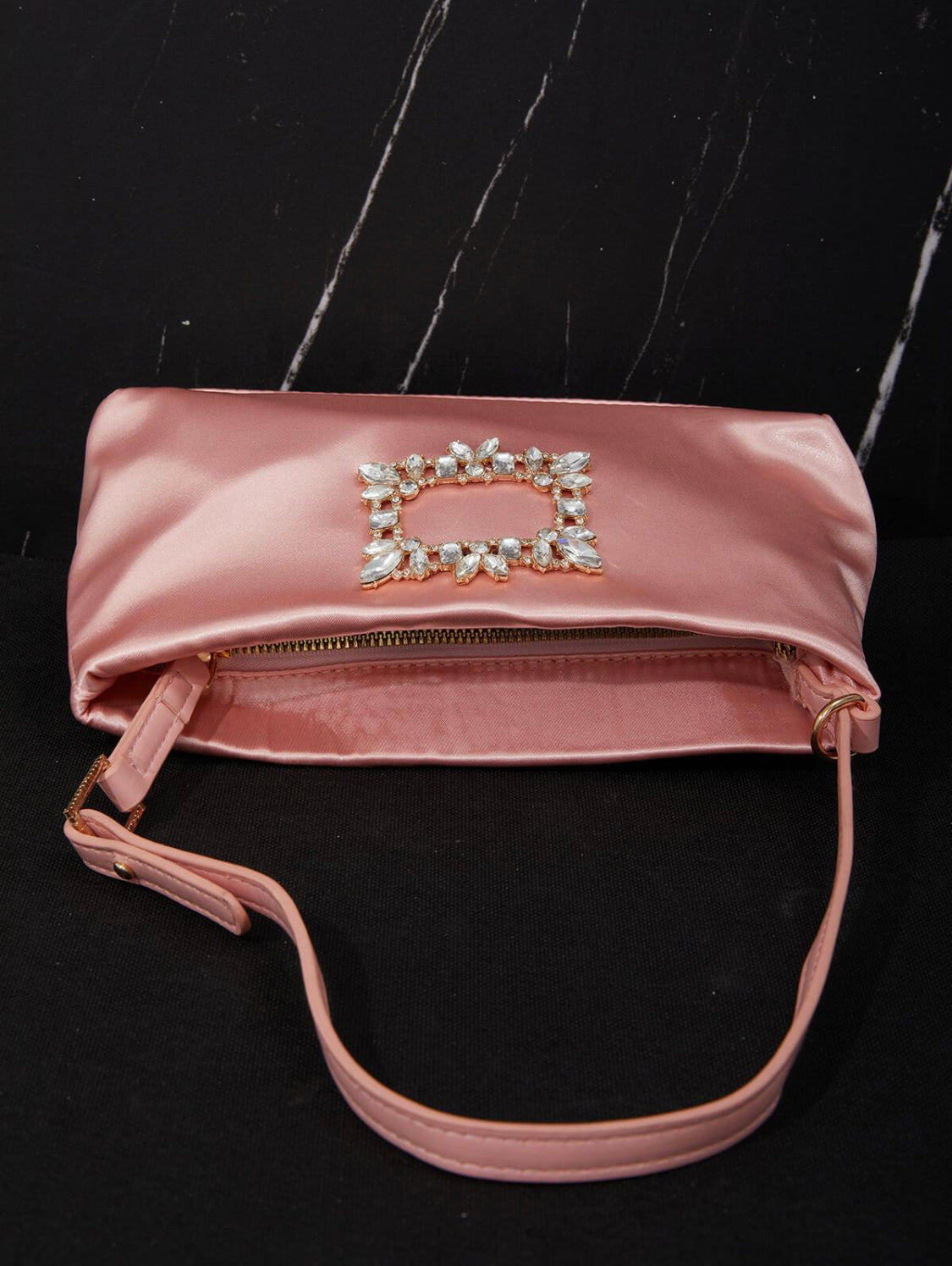 Prima satin pink bag (8043025072366)