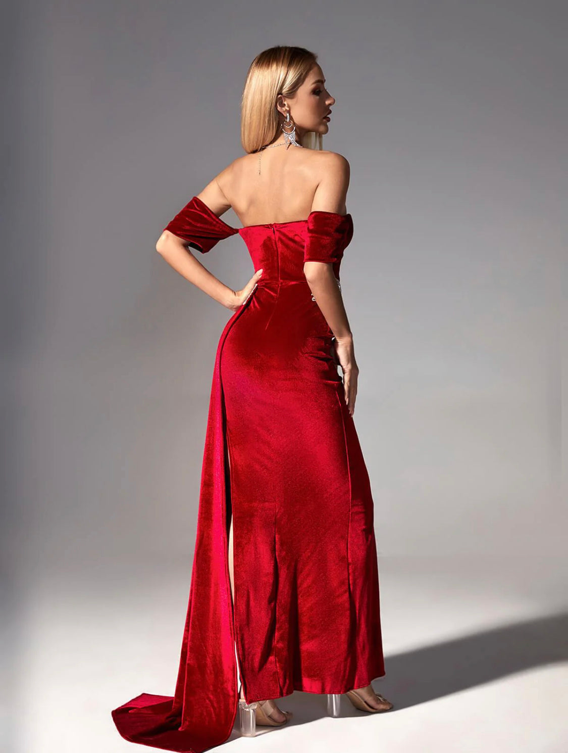 Tania off shoulder maxi dress (8040661352686)