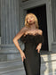 Mina strapless maxi bandage dress (8039316685038)