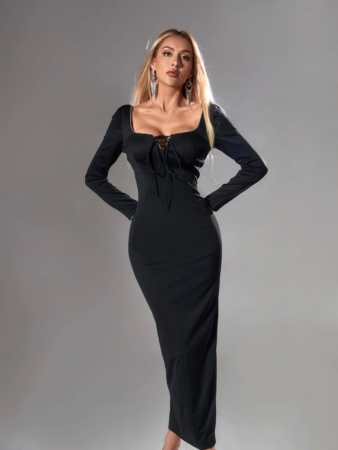 Carina backless maxi dress (8040604369134)