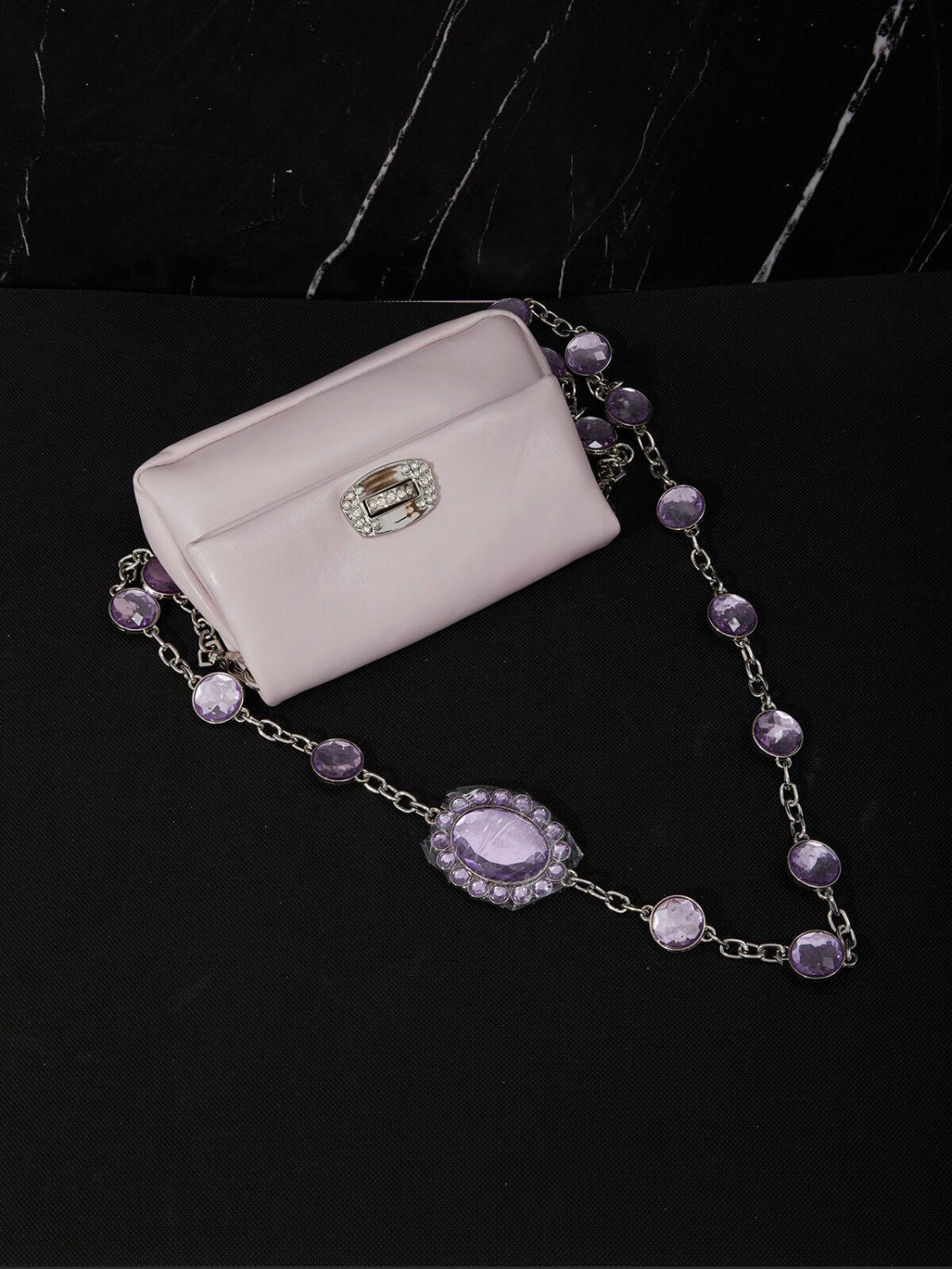 Rina crystal chain bag (8043026579694)