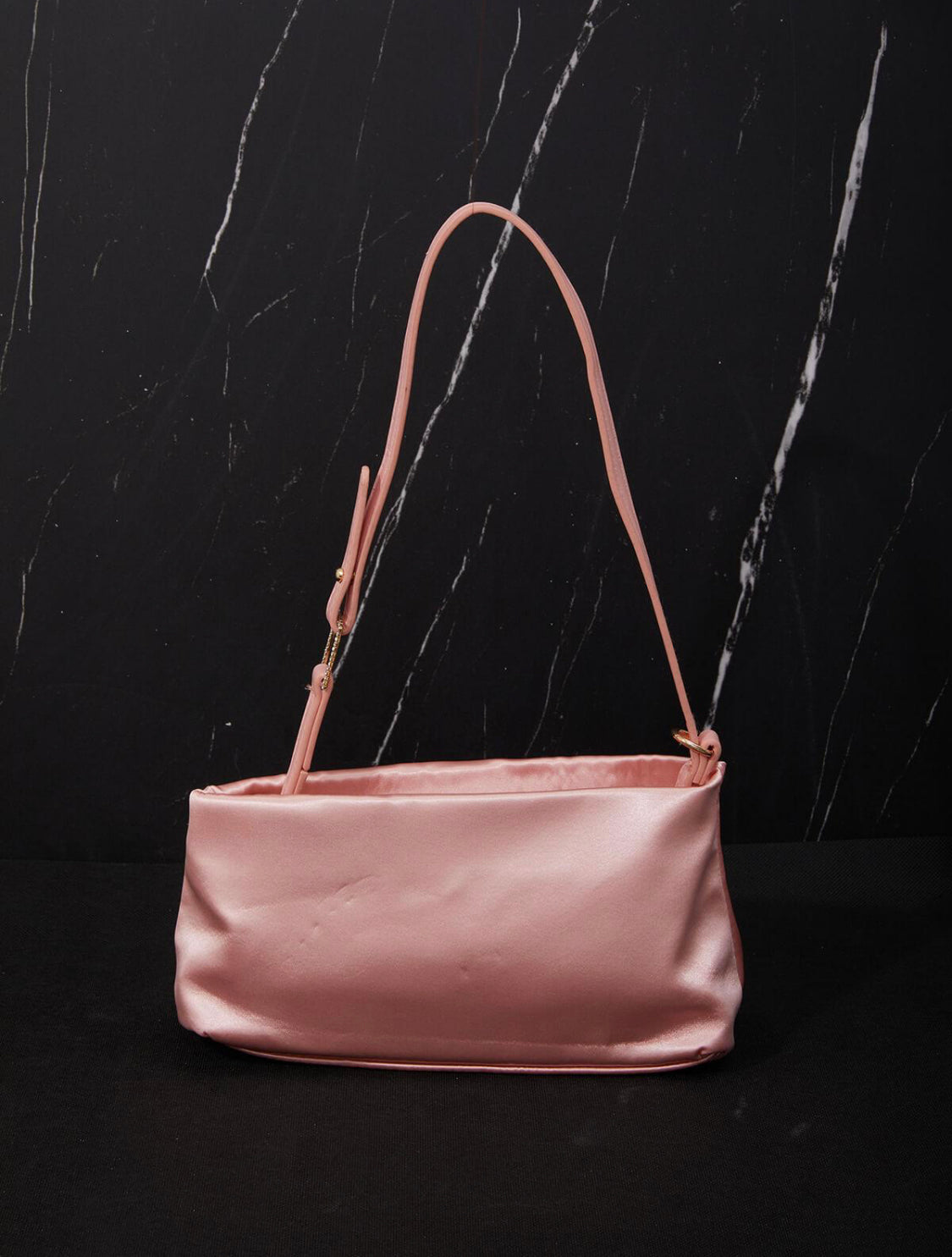 Prima satin pink bag (8043025072366)