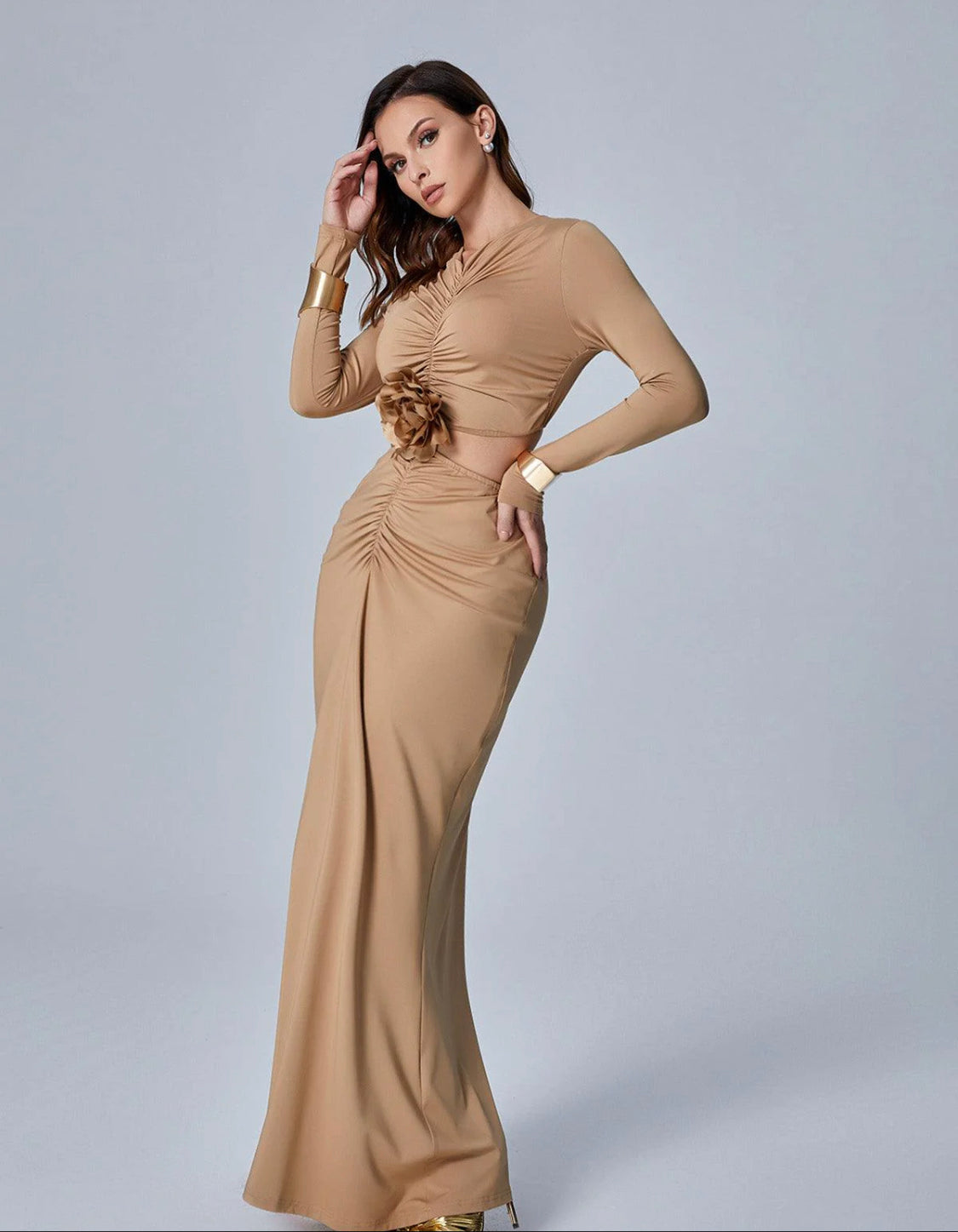 Teni cutout maxi dress (8040660893934)