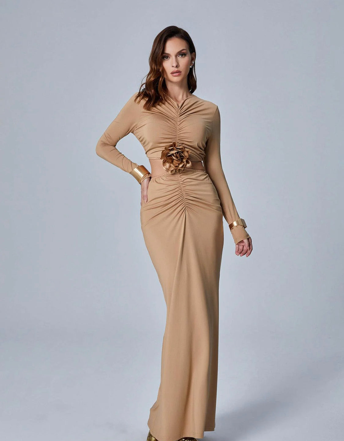 Teni cutout maxi dress (8040660893934)