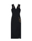 Luisa V neck maxi dress (8040647983342)