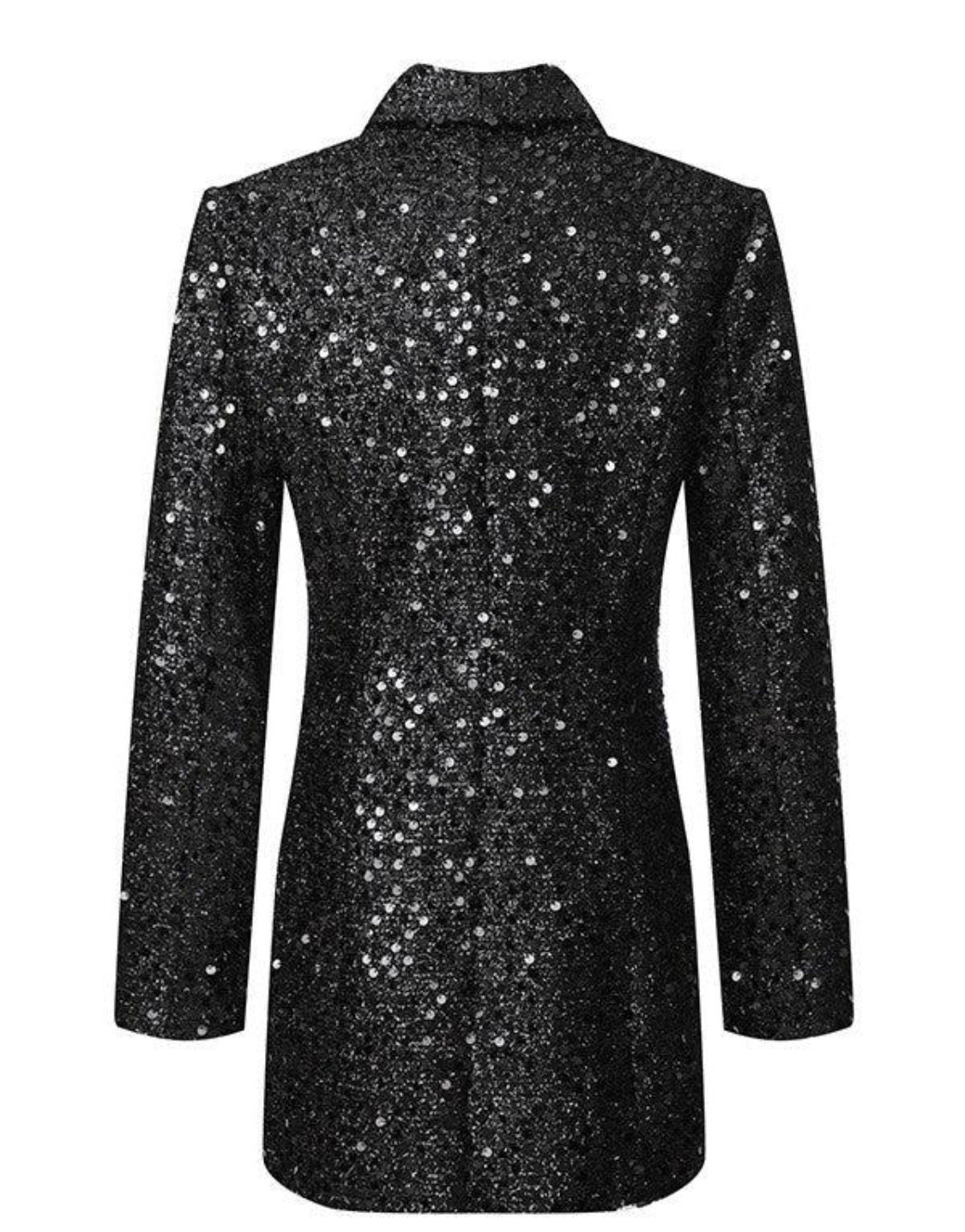 Dena sequin blazer mini dress (8041118695662)