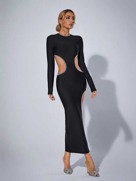 Phine cutout maxi dress (8040677474542)