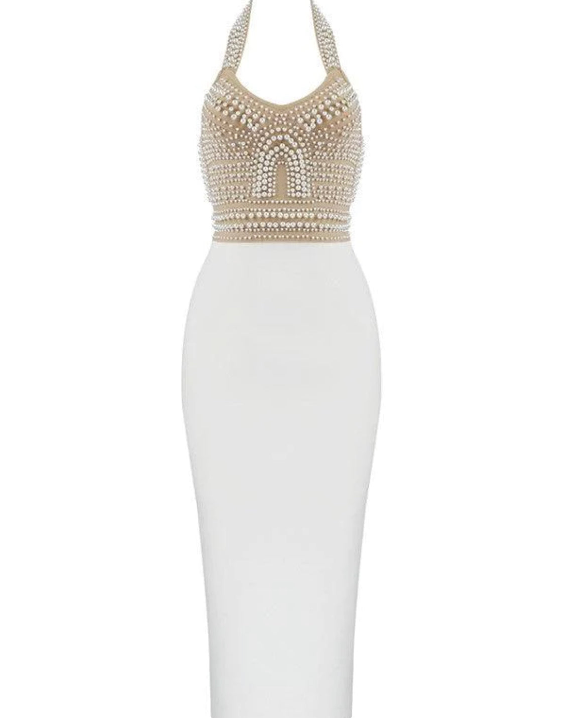 Mina bandage midi dress (8040394326254)