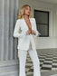 Bailey feather blazer set (8044996493550)