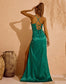 Cindy satin maxi dress (8040665743598)