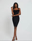 Fae midi bandage dress (8039373766894)