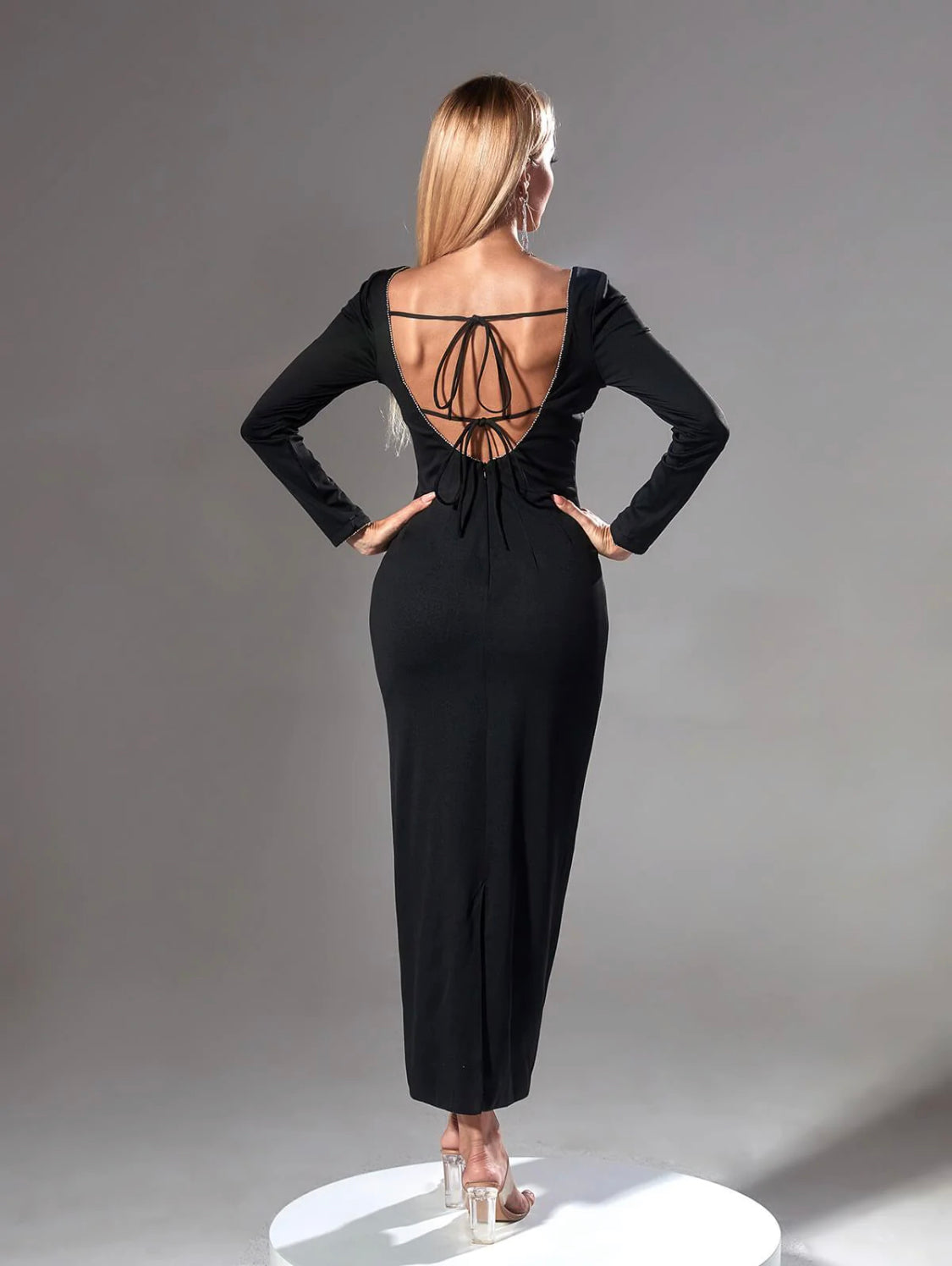 Carina backless maxi dress (8040604369134)