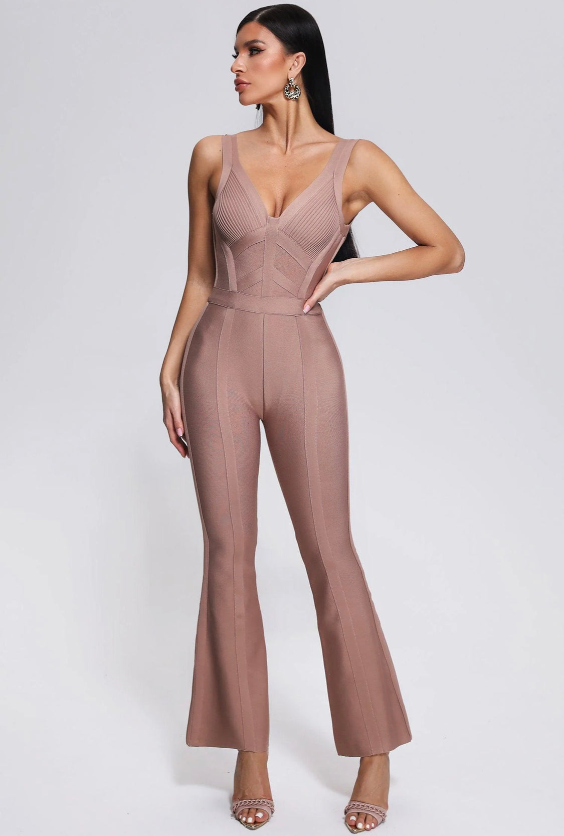 Eli bandage jumpsuit (8043806032110)