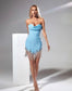 Elise strapless mini dress (8042134405358)