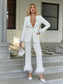 Bailey feather blazer set (8044996493550)